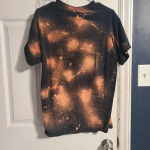 Black and Orange Bleach Shirt
